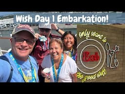 Embarkation Day 1 on the Disney Wish | June 2025