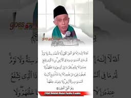 Bacalah Ayat Kursi setelah Sholat Fardhu KH Sholihun
