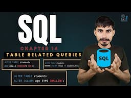 Table Related Queries in SQL | SQL Complete Tutorial in Hindi | SQL Complete Course 2025