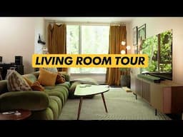 COZY & MODERN Living Room Tour (2025)