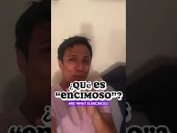 Your partner is encimoso or encimosa? #learnspanish #mexico🇲🇽 #mexicanspanish