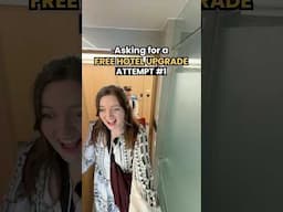 FREE hotel upgrade attempt #1