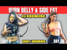 Get Flat Belly In 7 days Challenge | Belly fat burning exercises | belly fat burn | Fitness journey