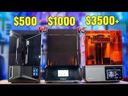 Saturn 4 Ultra vs. Reflex RS vs. Form 4. Surprisingly Close!