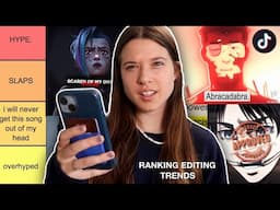 ranking viral tiktok editing trends...