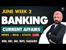 Weekly Banking Current Affairs | June 2025 Current Affairs | Week 2 | Parcham Classes