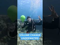 How Air Volume Changes Underwater