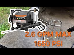 [NEW] Giraffe Tools Pro-Grade Ultra Flow Grandfalls Electric Pressure Washer Unboxing