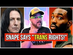 Snape Says "TRANS RIGHTS!" Paapa Essiedu Signs Open Letter DEFYING JK Rowling! Harry Potter HBO