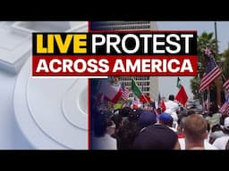 LIVE: No Kings Day protests across America | Trump military parade