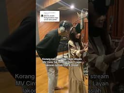 Ehin dan Asslah support lagu Cinta Tak Dihargai..