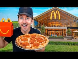 Eating at FANCY McDonald’s Restaurant (BIGGEST IN USA)