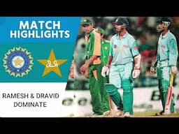 India vs Pakistan | Highlights | India End Losing Streak Against Pakistan! Ramesh & Dravid Dominate