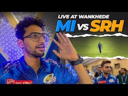 Mumbai Indians v/s Sunrise Hyderabad | Live At Wankhede | Vlog 97