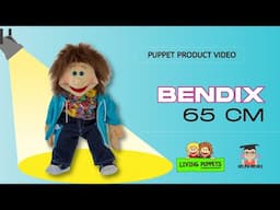 Bendix, the 65 cm tall dark-haired charmer from Living Puppets