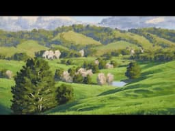 Paint GREENS So Real People Want to Walk Into Your Painting