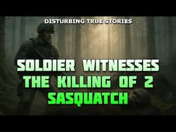 SOLDIER WITNESSES THE KILLING OF 2 SASQUATCH - DISTURBING TRUE BIGFOOT ENCOUNTER STORIES