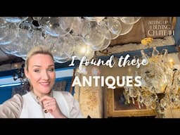A Day in the Life Living in a Chateau! Antique shopping and finding more treasures!