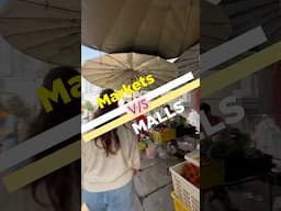 Street markets vs Malls - where to shop in Bangkok