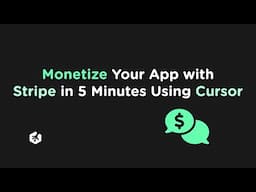 Monetize Your App with Stripe in 5 Minutes Using Cursor