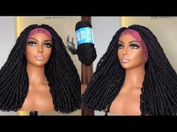 Omg 😱 She broke the code again! Viral bomb 💣 Brazilian wool made this spiral headband wig? Wow 🤩