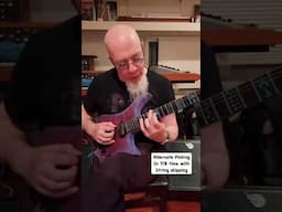 Alternate picking in 7/8 time with string skipping