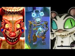 FNAF Secret Of the Mimic - All Endings (Secret True,Secret & Escape Ending)