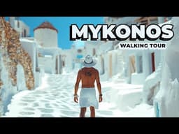 Mykonos, Greece [4K] – Walking Tour in Paradise