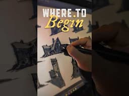 Art, And Where To Begin  #process #art #drawing #procreate #conceptart #sketch #tutorial