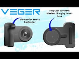 Veger SnapCam 5000mAh Wireless Charging Power Bank with Bluetooth Camera Controller - REVIEW