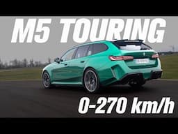 BMW M5 Touring G99 : 0-270 km/h