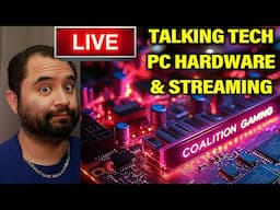 New video is out on Youtube so lets Talk Tech, hang out, and maybe some games? [CG Weekly #379]