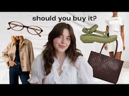 what I think about *your* spring 2025 wishlist items