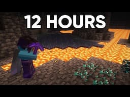 Mining diamonds for 12 hours in my survival world (part 2)