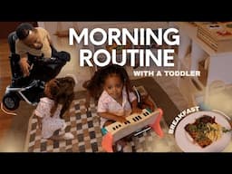 OUR *SLIGHTLY* CHAOTIC MORNING ROUTINE.. 🙃