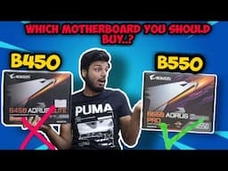 b450 vs b550 motherboard features and specifications // Best motherboard for AMD processors.