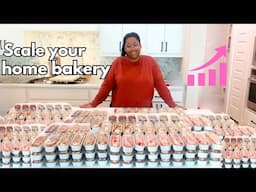 How to *ACTUALLY* scale your home bakery business