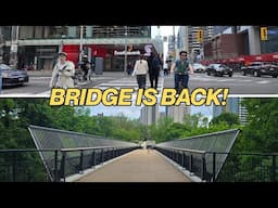 Exploring the New Glen Road Bridge | Downtown to Rosedale Toronto Walk