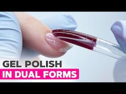 I Tried Mixing Dual Forms With Gel Polish and WOW! | Quick Nail Extensions