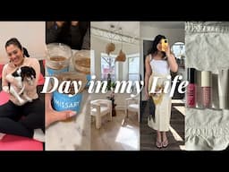 puppies & yoga class, sephora sale picks, spring zara try-on haul, sunday funday | DAY IN MY LIFE