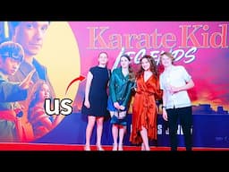 WE SAW KARATE KID PREMIERE w/The Norris Nuts