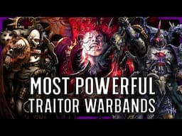 Top 5 Deadliest Chaos Warbands | Warhammer 40k Lore