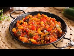 Pisto de Verduras fácil y sabroso 🍅✨