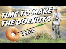 Big tips for archery in the wind. Precision + Timing = DOE-NUTS