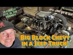 Dirt Daily. The Continuing Saga of the Big Block Swapped Jeep Truck