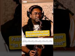 Patrick Bartley Solo over “On Green Dolphin Street” #jazz #music #saxophone #altosax