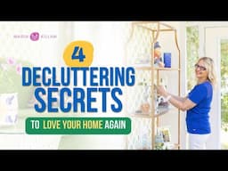 4 Declutter Tips Any Room or Space in Your Home | Episode 69.