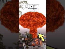 What Happens If You Drop a NUCLEAR BOMB in GTA San Andreas? ☢️ #gta #gtasanandreas #secrets