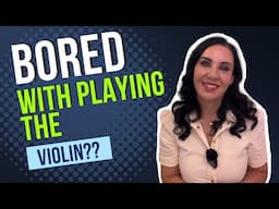 What to Do When You Feel Bored With The Violin?
