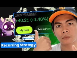 KUMITA ng $1,000 Monthly?! Gamit Recurring Crypto Strategy OKX Bot Trading - Part 3